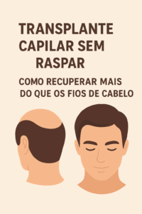Transplante Capilar e Autoestima: Como Recuperar Mais do que os Fios de Cabelo